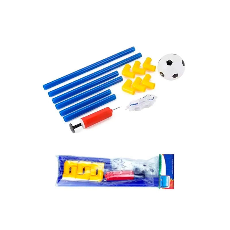 ARCO DE FUTBOL INFANTIL PLEGABLE 51 X 36 CM + PELOTA – LT-05E1 - 2