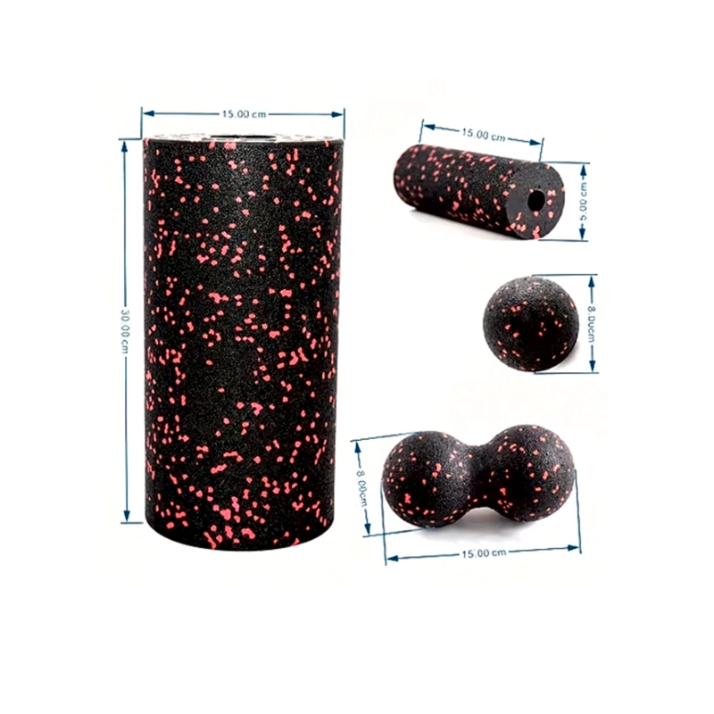 FOAM ROLLER SET EPE 4 EN 1 – SR2532 – ROJO - 2