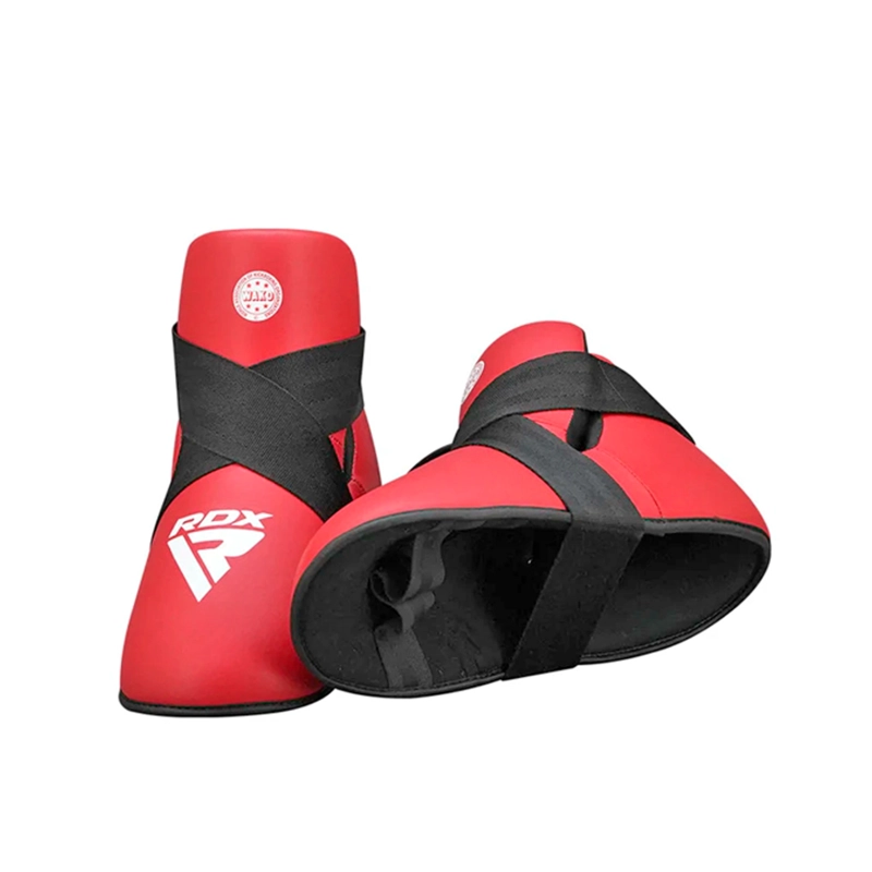 PROTECTOR DE PIE PAR RDX - WAKO FOOT CERT T1 ROJO - WFL-T1R / ROJO TALLA M - 3