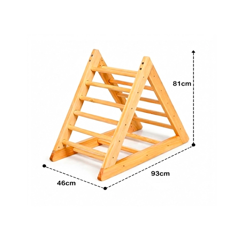 JUEGO DE MADERA ESCALERA SOLIDA TRIPODE 010 – WCFS-9 - 2