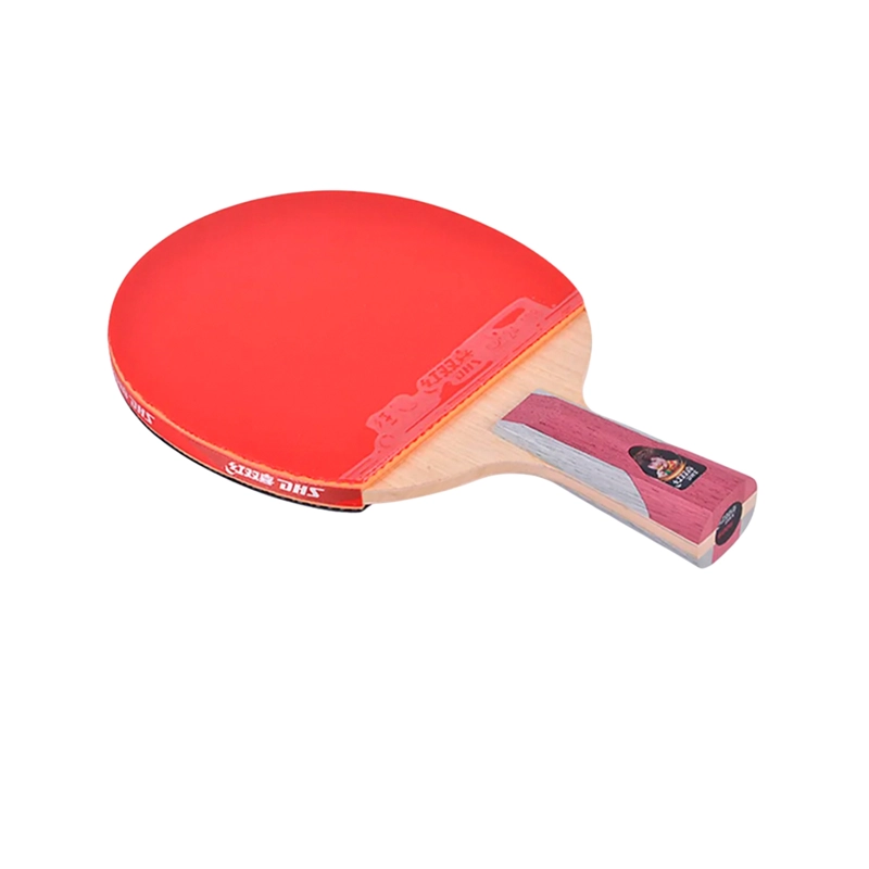 PALETA DE TENIS PROFESIONAL DHS 6 ESTRELLAS SHORT HANDLE LOOP ATAQUE RAPIDO – 6006 - 2