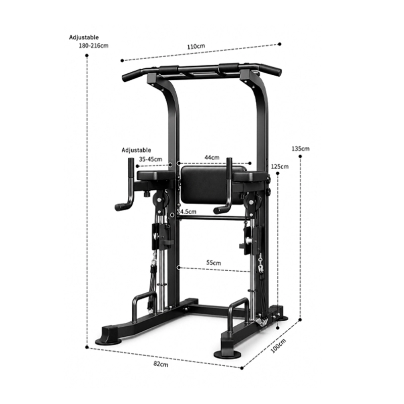 ESTACION DOMINADAS SAGES MIKING POWER AJUSTABLE  MK-880 - 4