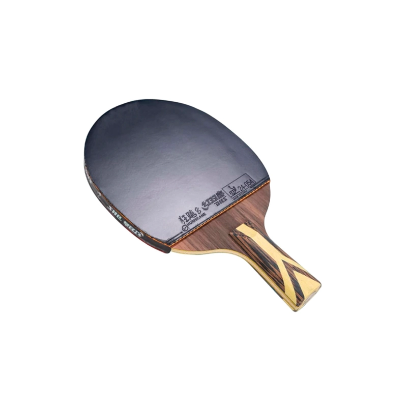PALETA DE TENIS PROFESIONAL DHS 9 ESTRELLAS SHORT HANDLE LOOP ATAQUE RAPIDO – 9006 - 3