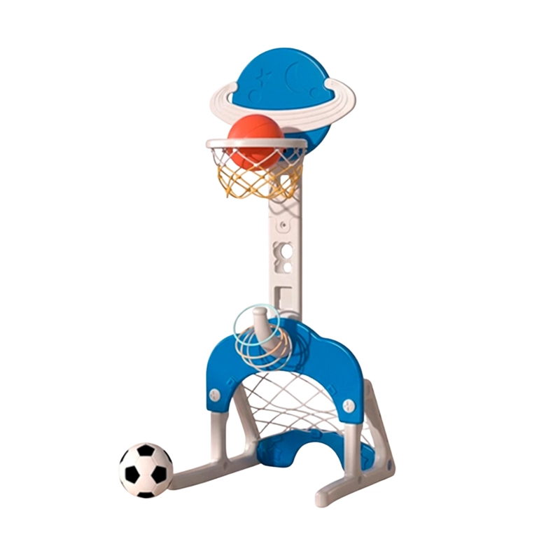 KIT JUGUETE BALONCESTO FUTBOL AROS 3 EN 1 JUEGO INTERIOR CASA – BG003 – EJ003 - 1