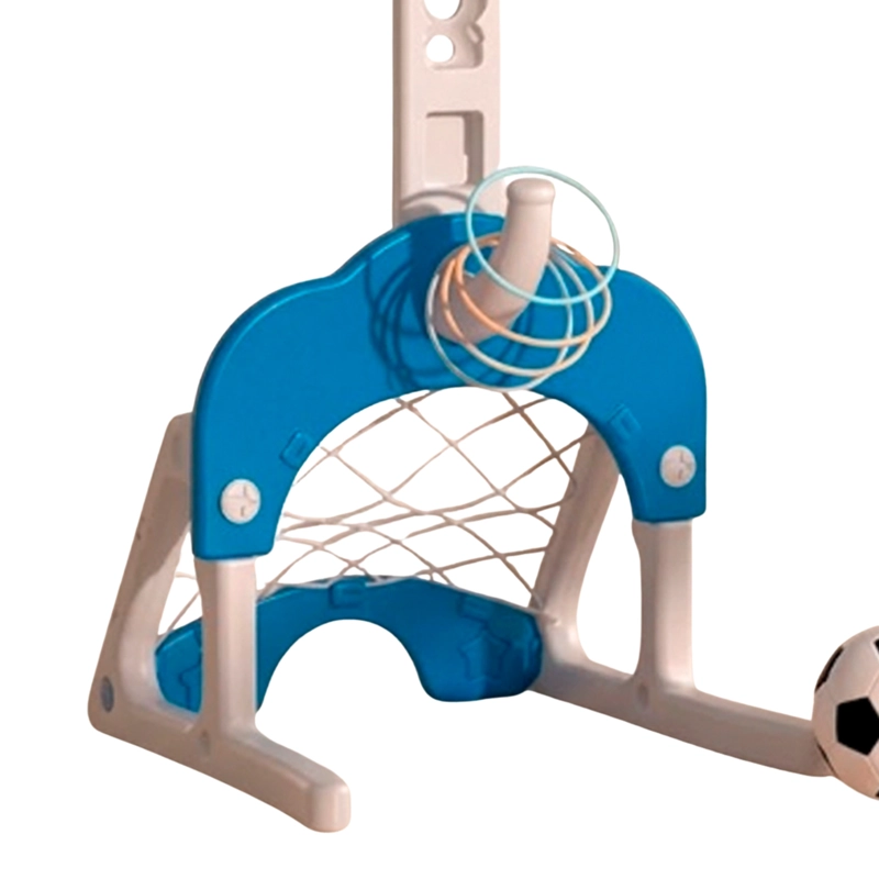 KIT JUGUETE BALONCESTO FUTBOL AROS 3 EN 1 JUEGO INTERIOR CASA – BG003 – EJ003 - 5
