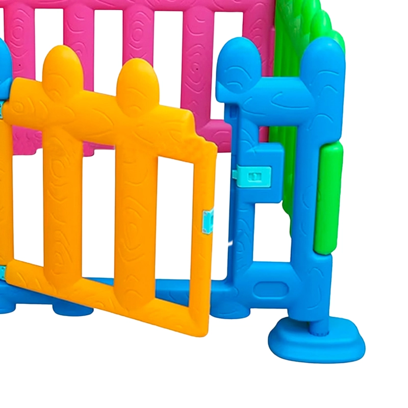 CORRAL PRESCOLAR CONECTABLE SET 5 PIEZAS COLORES 105X30X79 – CC001 – EJ004 - 2
