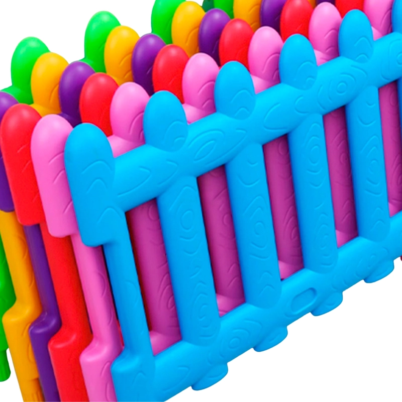 CORRAL PRESCOLAR CONECTABLE SET 5 PIEZAS COLORES 105X30X79 – CC001 – EJ004 - 3