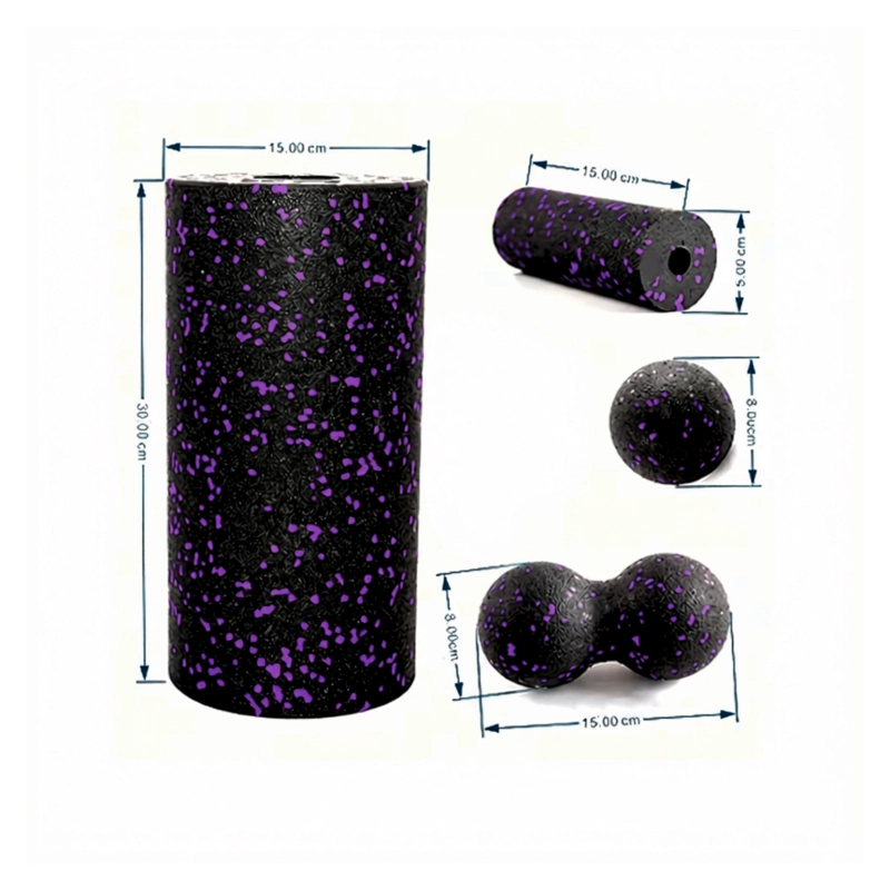 FOAM ROLLER SET EPE 4 EN 1 – SR2532 – MORADO - 2