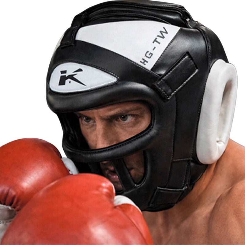 PROTECTOR DE CABEZA KATANA HEAD GUARD CUERO MAYA - HG-T1W - XL / TALLA XL - 5