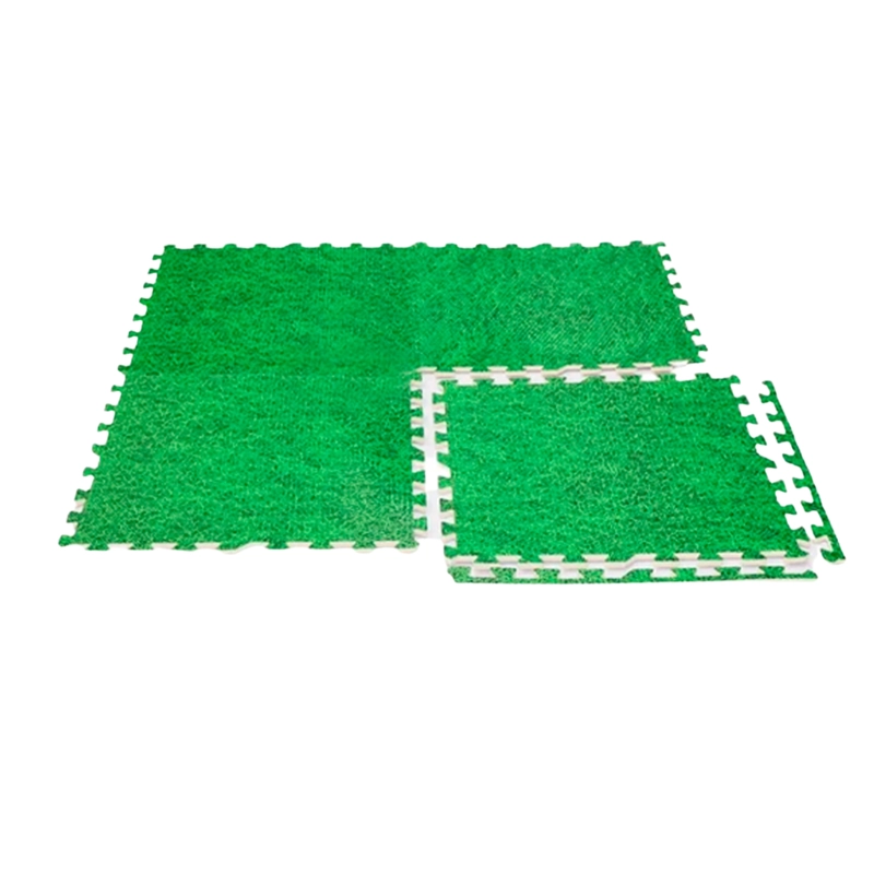 TATAMI PASTO GOMA EVA 60 X 60 X 2 CM - 4 LAMINAS - 2