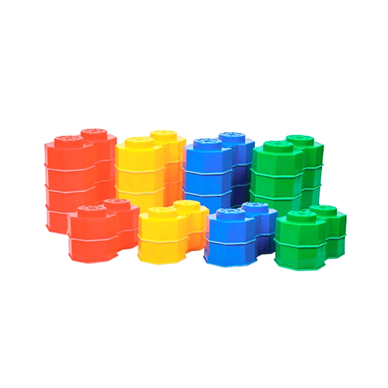 SET DE 24 BLOQUES SENSORIALES OCTAGONALES CYHD-JM-008 - 1