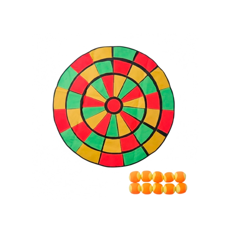 TABLERO DARDOS PELOTAS ADHESIVAS 60CM TSN-JX-PJ-033 - 1