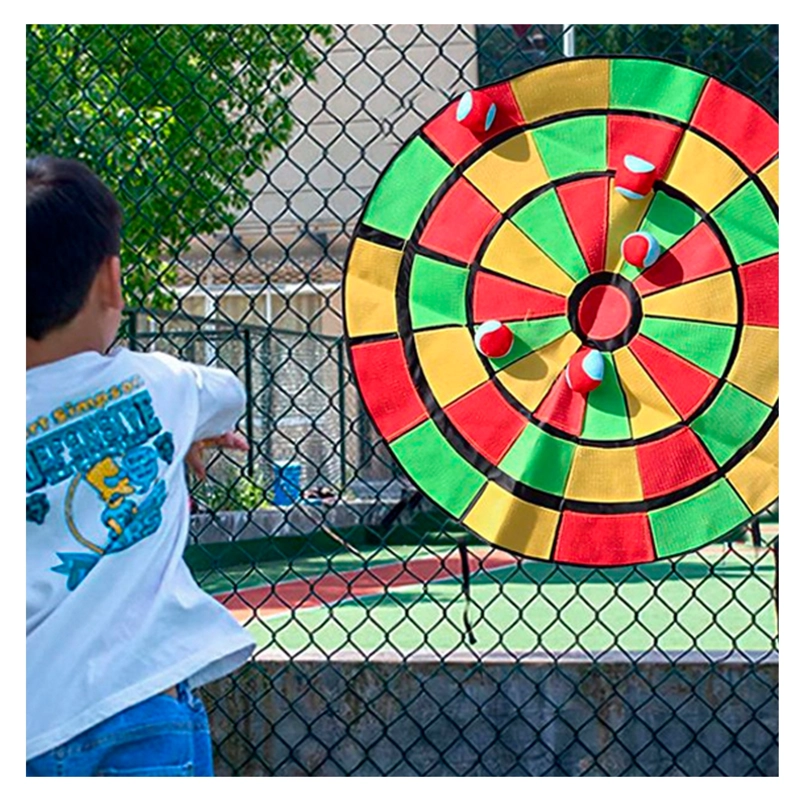 TABLERO DARDOS PELOTAS ADHESIVAS 60CM TSN-JX-PJ-033 - 6