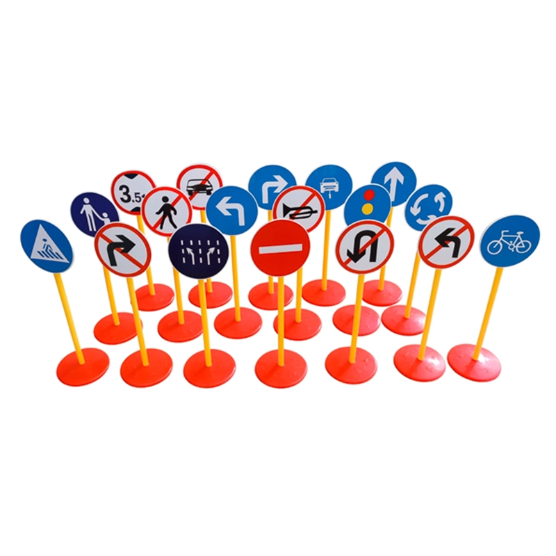 SET SEÑALES DE TRANSITO DE 18 PIEZAS - CYHD-ZJ-002 - 1
