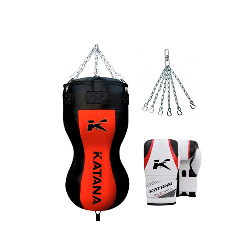 SACO BOLSA DE GOLPE VACIO PUNCHING KATANA – 150 CM X 45 CM PU HEAVY DUTY + GUANTES – RB-B4X - 1
