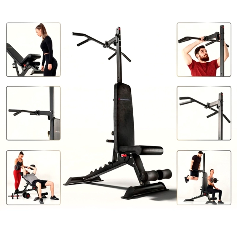 BANCO AJUSTABLE MULTI CONBINATION POLEA 7 EN 1 SPORSTECH – BRT600 - 2