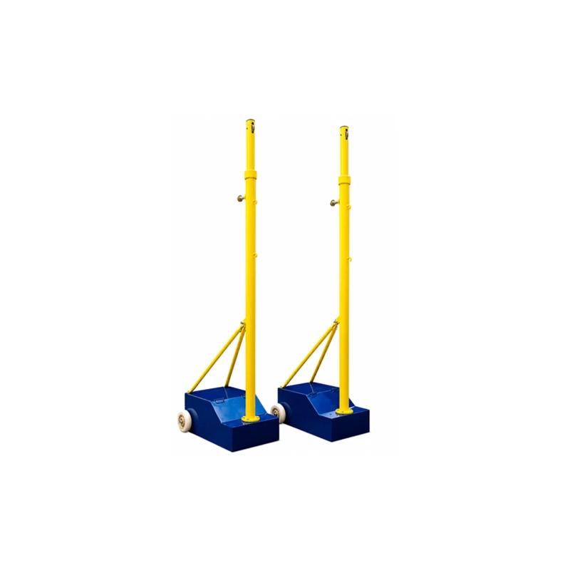 PARANTES DE VOLEIBOL PAR ACERO TUBO 40 KG AJUSTABLE + RED – SR2603 - 2
