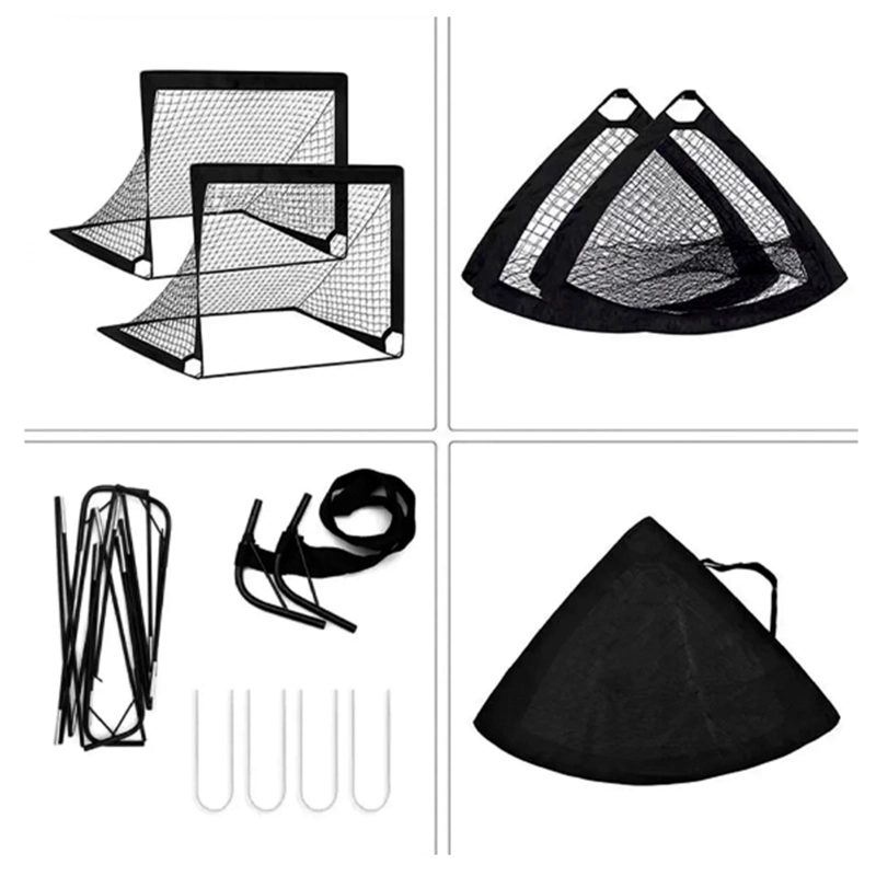 ARCOS DE FUTBOL SET JUEGO PLEGABLES 190 X 90 FACIL ARMADO – SG4X3FTB-2 - 5