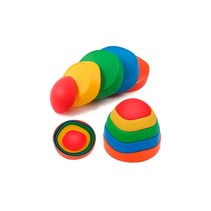 PIEDRAS DE RIO EQUILIBRIO NIÑOS ANTI DESLIZANTES SET DE 5X 5 XZ-GHS-001 - 1