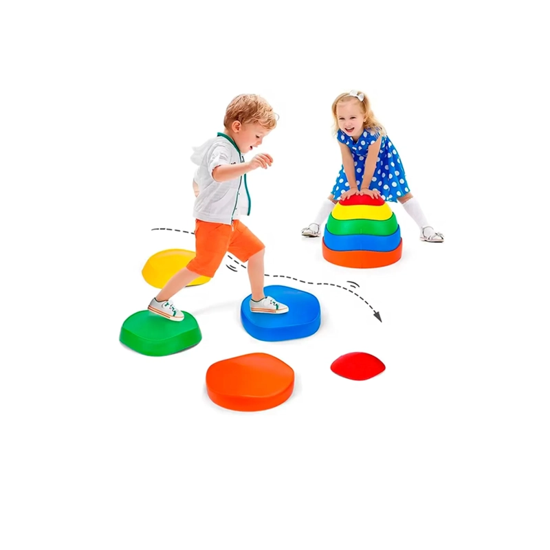 PIEDRAS DE RIO EQUILIBRIO NIÑOS ANTI DESLIZANTES SET DE 5X 5 XZ-GHS-001 - 3
