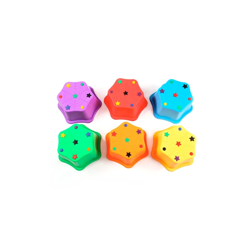 TARROS BALDES EQUILIBRIO NIÑOS ANTI DESLIZANTES SET 6X 6 XZ-GHS-010 - 1