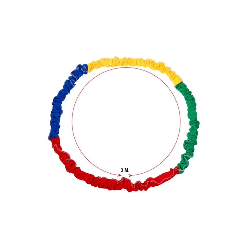 SET EQUILIBRIO CIRCULO ELASTICA INFANTIL DZT-TD-009 - 4