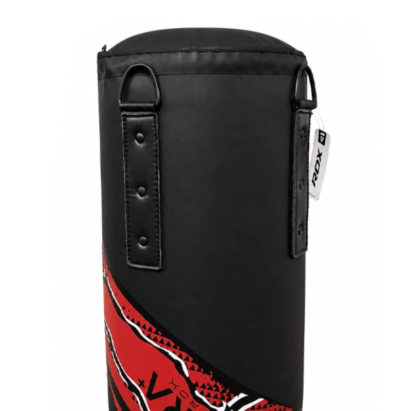 SACO DE BOXEO AURA PRO F-17 RDX 100 CM BLACK/RED CADENA – PBR-F17BR-4FT - 3