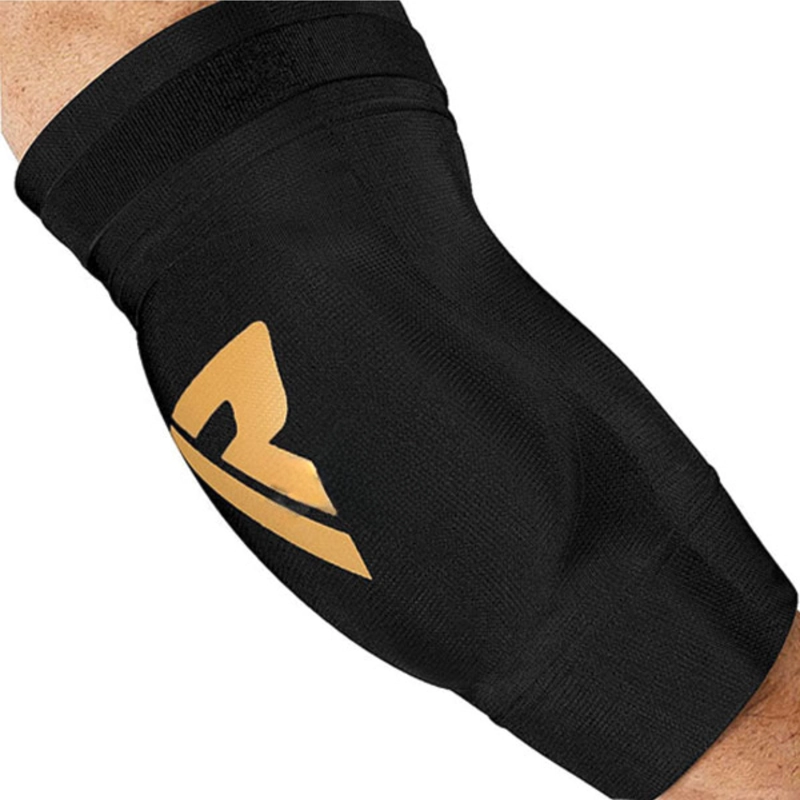 CODERA PROTECTORA ACOLCHADA RDX – ELBOW HOISERY BLACK GOLD – TALLA S – HYP-EB-S - 3