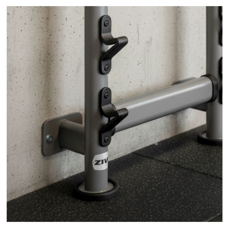 RACK ALMACENAMIENTO PARA BARRAS FIJAS EN MURALLA SL WALL MOUNTED ZV-BC401106 - 4