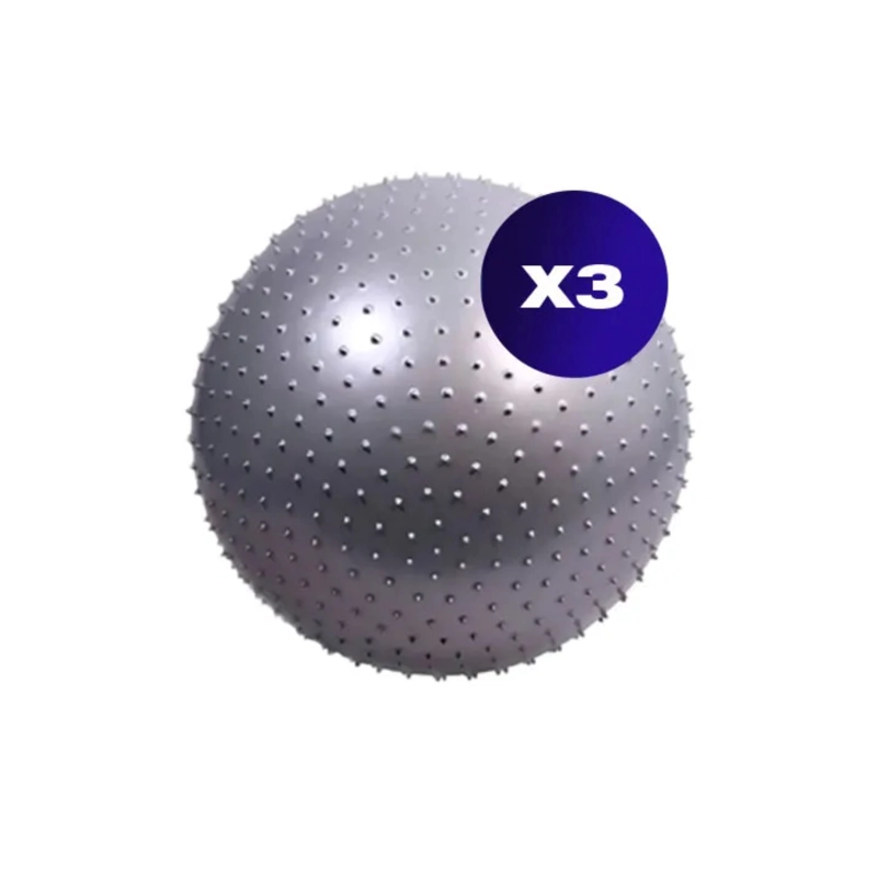 PELOTA BALON ERIZO SUAVE MASAJE 30 CM VARIADOS - 1
