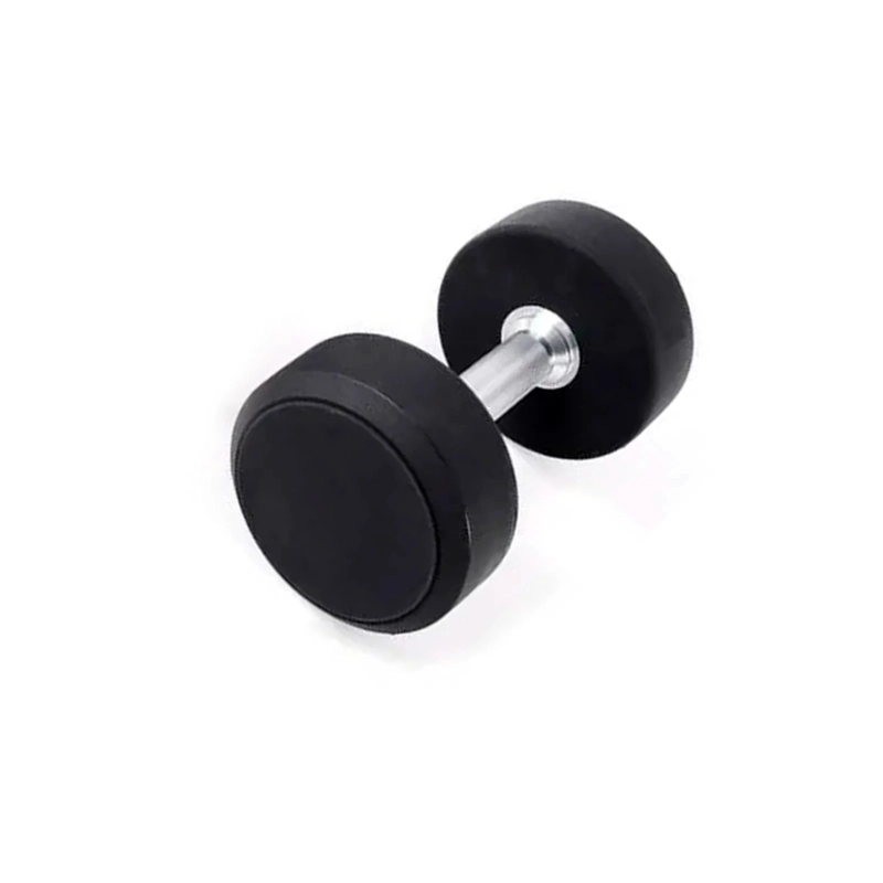 MANCUERNAS REDONDAS PU 40 KG NEGRO - 1