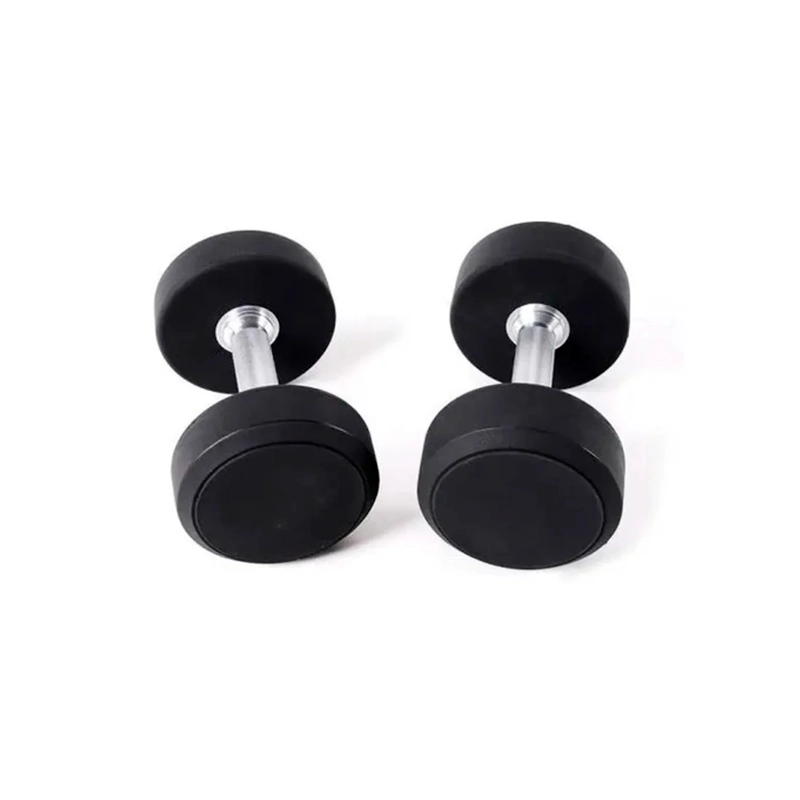 MANCUERNAS REDONDAS PU 40 KG NEGRO - 2