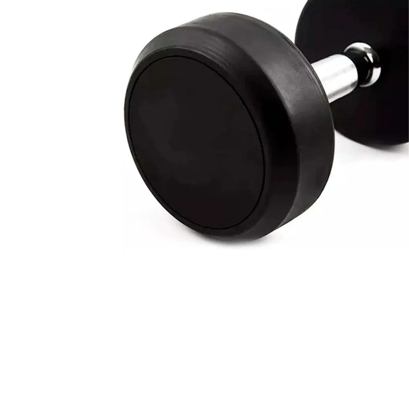 MANCUERNAS REDONDAS PU 40 KG NEGRO - 5