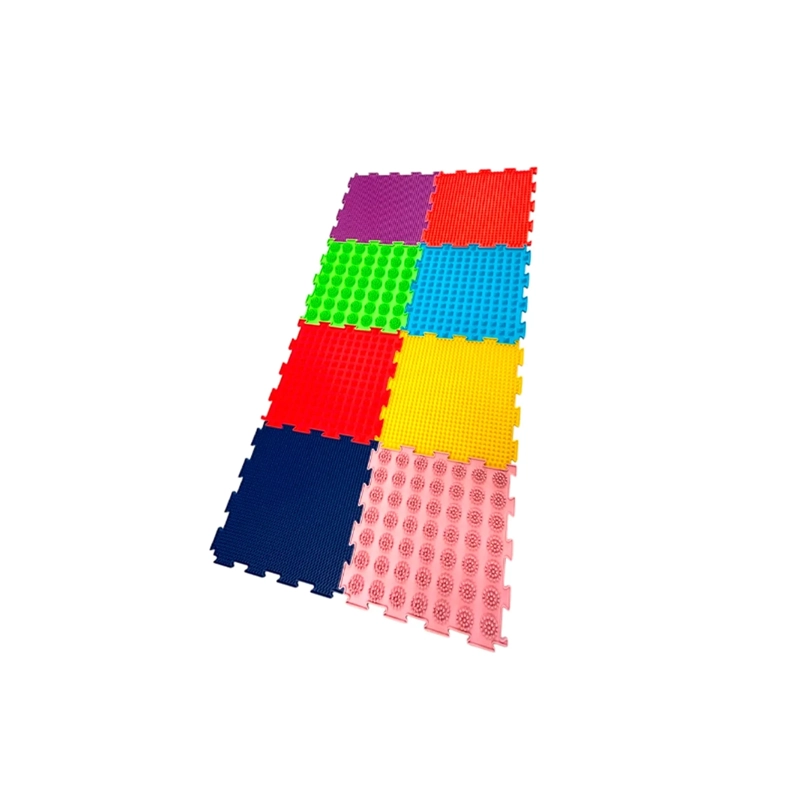 TAPETES SENSORIAL NIÑOS SET 8 PIEZAS CUADRADOS A1 SR2505 - 2