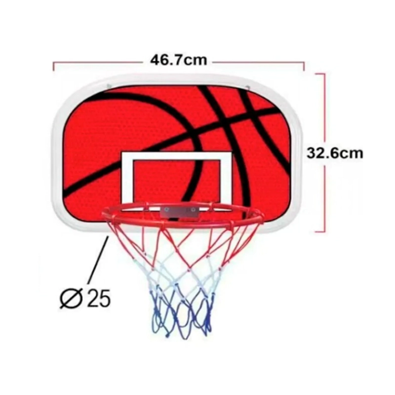 TABLERO DE BASKETBALL INFANTIL + PELOTA 0754-825A - 4
