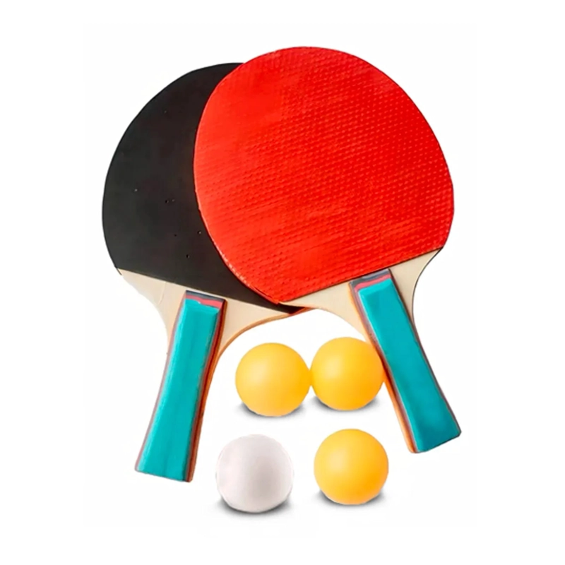 PACK 5X SET 2 PALETAS PING PONG 4 P - BASIC-MIDDLE - SR2505 - 1