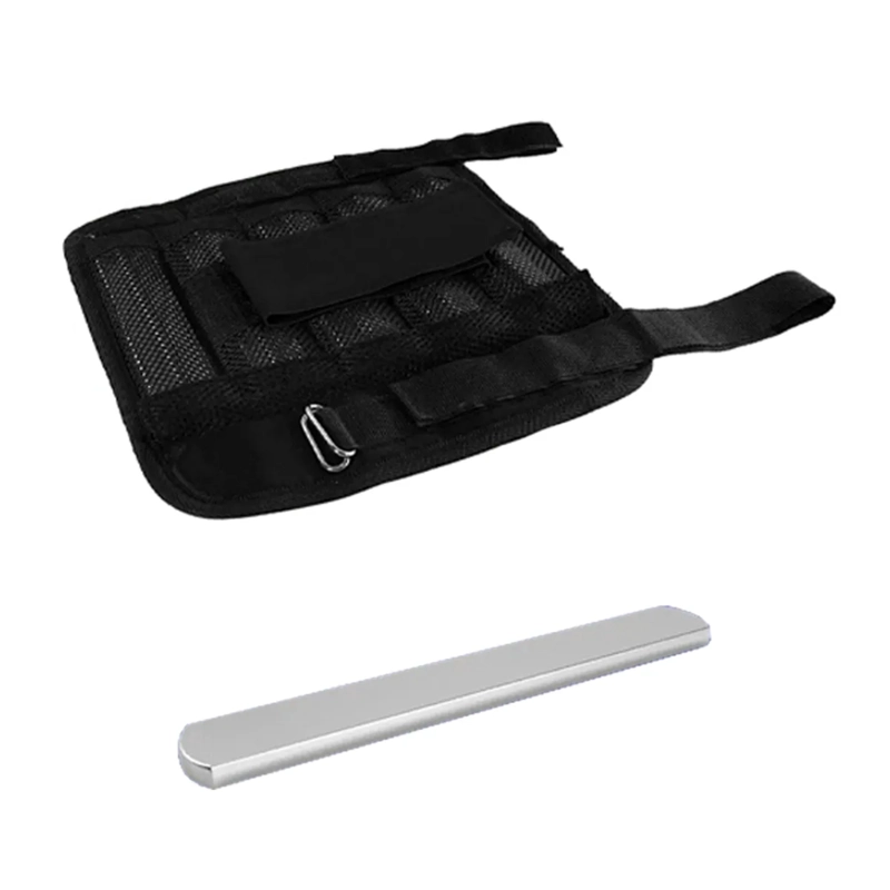 PESAS DE TOBILLO PLACAS ACERO AJUSTABLES 5KG X 2 = 10KG - 3