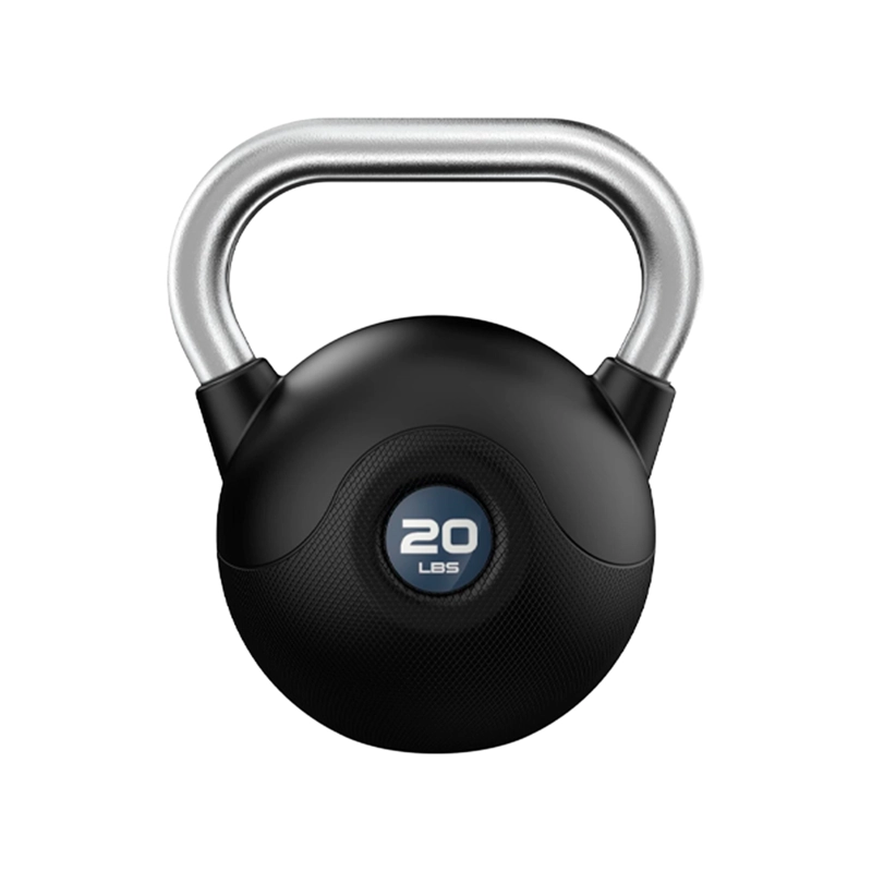 KETTLEBELL PESA RUSA MARCYPRO POLY URETHANE COATED CHROMED 20 LB / 9.1 KG - 020-BLUE - 1