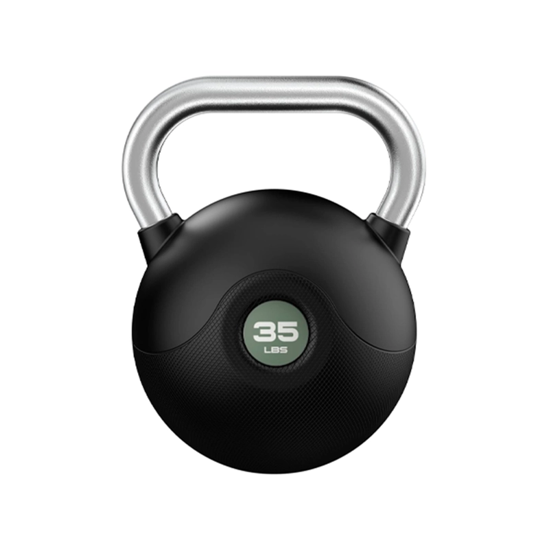 KETTLEBELL PESA RUSA MARCYPRO POLY URETHANE COATED CHROMED 35 LB / 16 KG - 035-SAGE - 1