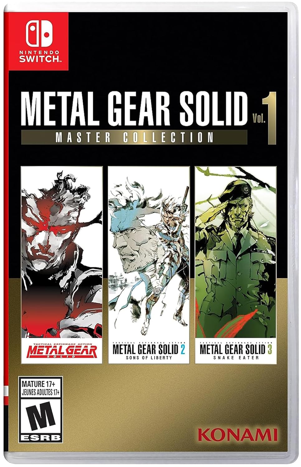 Nintendo Switch 本体 l Gear Solid 1 JUEGO NINTENDO SWITCH METAL GEAR SOLID MASTER COLLECTION VOL. 1