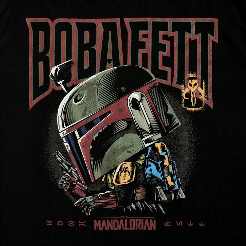 POP TEES STAR WARS - BOBA FETT & POLERA - TALLA L - 4
