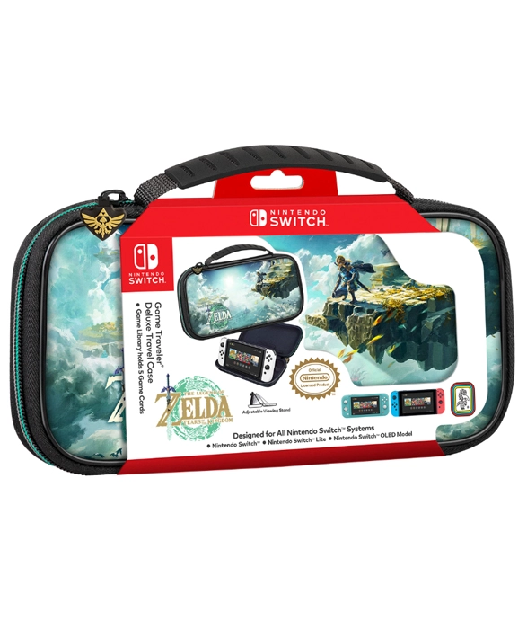 BOLSO ORIGINAL DE VIAJE THE LEGENG OF ZELDA TEARS OF THE KINGDOM - NINTENDO SWITCH - 1