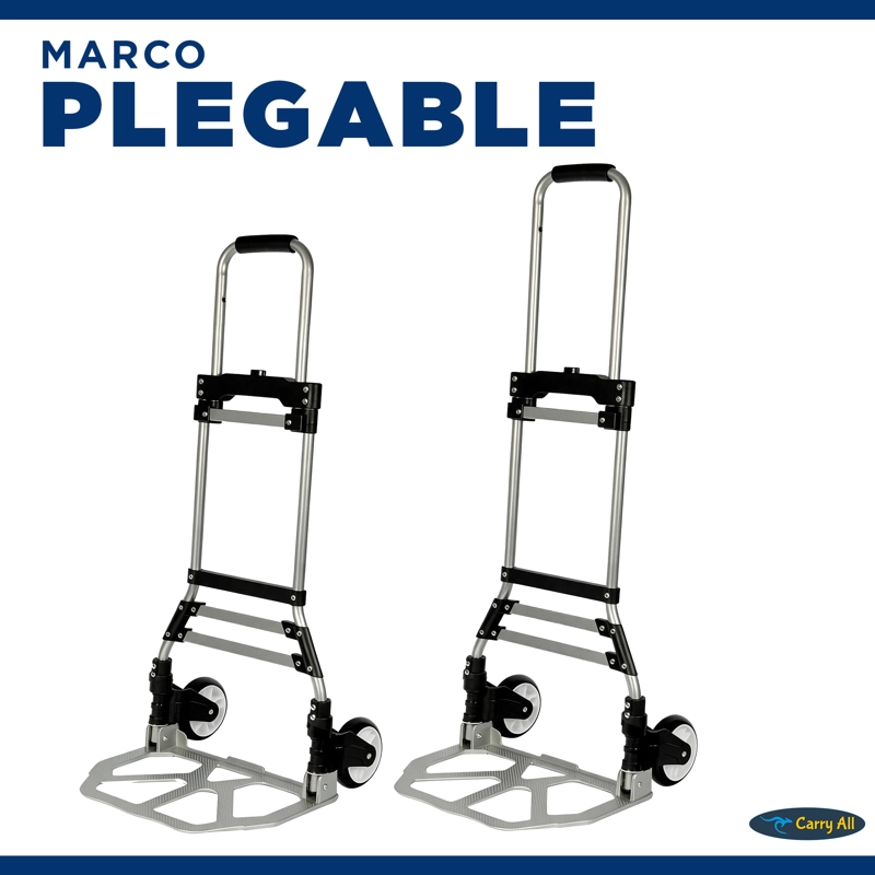 CARRO DE CARGA PLEGABLE TIPO YEGUA 80 KILOS RODAMIENTOS - 4