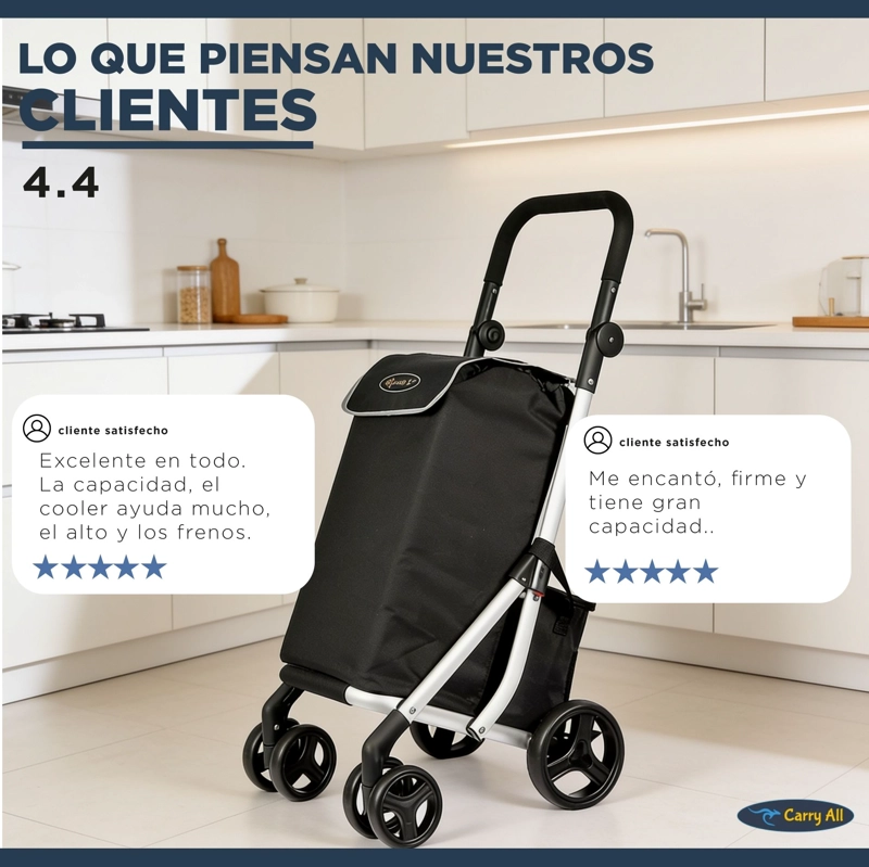 CARRITO DE COMPRAS PREMIUM PLEGABLE FERIA GYMPIE 55 LITROS - 8