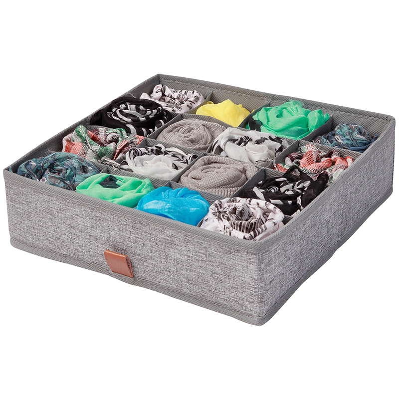 ORGANIZADOR 16 DIVISIONES  ROPA INTERIOR  ACCESORIOS ORGANIZACIÓN CLOSET - 1