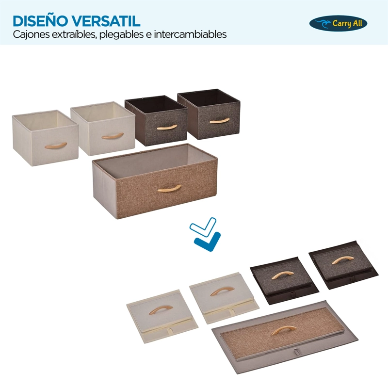 CAJONERA RACK COMODA 5 CAJONES - 7