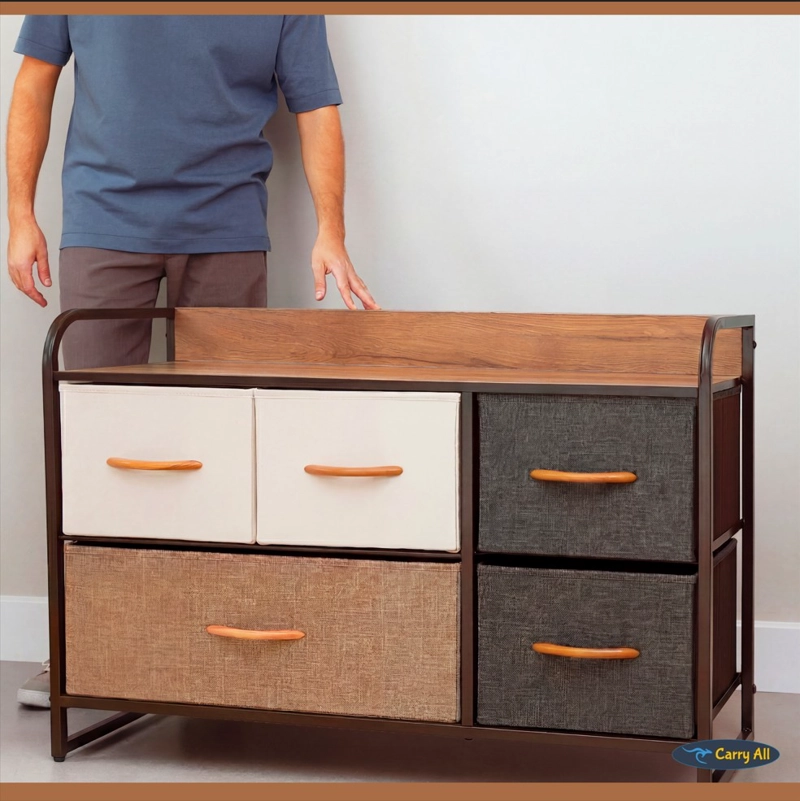 CAJONERA RACK COMODA 5 CAJONES - 8