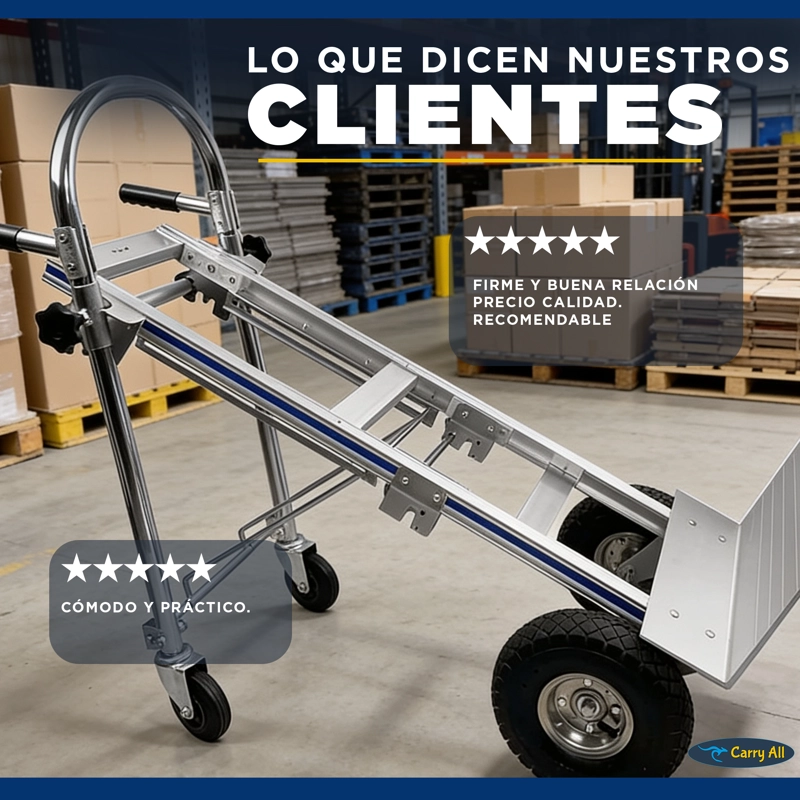 CARRO CARGA CARRY ALL TITAN_350 ACERO 3 EN 1 TITAN 350 KG PLEGABLE YEGUA - 10