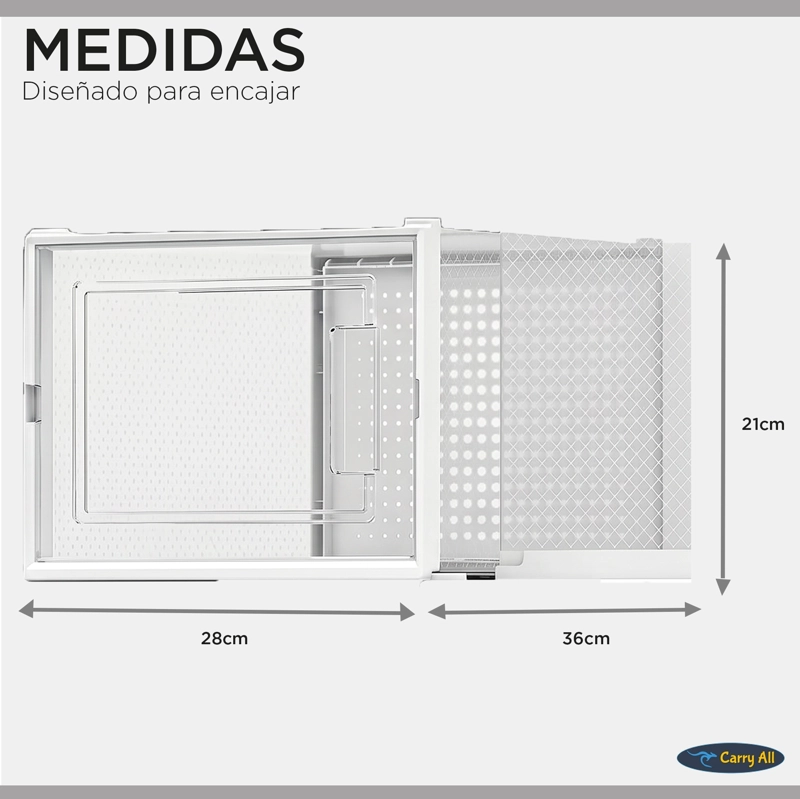PACK 6 CAJAS ORGANIZADORAS ZAPATOS ROPA VARIOS APILABLES L - 5