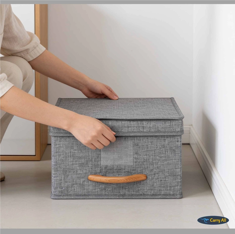 PACK 3 CAJAS CUBO ORGANIZADORAS PLEGABLES - 6